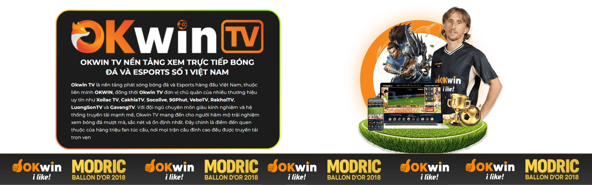 Okwin TV Nền Tảng Xem Trực Tiếp Bóng Đá Và Esports Số 1 Việt Nam
